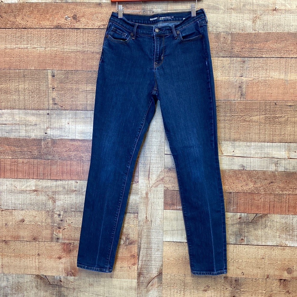 Old Navy Mid Rise 10 Long Denim Jeans